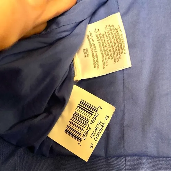 🧜‍♀️ NWOT BCBG Max Azria Blue Cap Slv Button Blazer XS