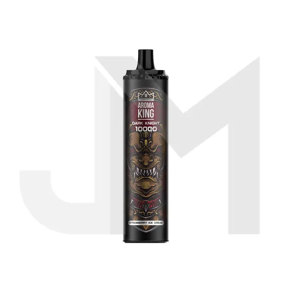 0mg Aroma King Dark Knight Disposable Vape Device 10000 Puffs
