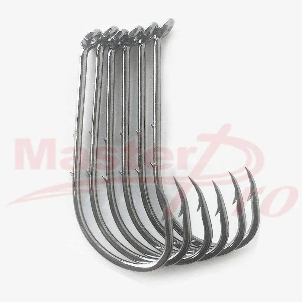 100 x 8# Chemically Sharpened Baitholder Hooks Fishing Tackle