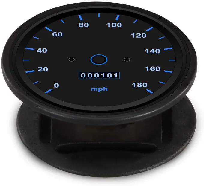 140 MPH Speedometer Nuckees