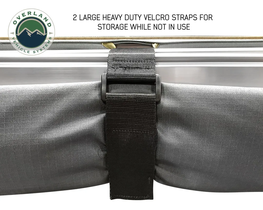 19609907 OVS Nomadic Awning 180 - Dark Gray Cover With Black Cover Universal