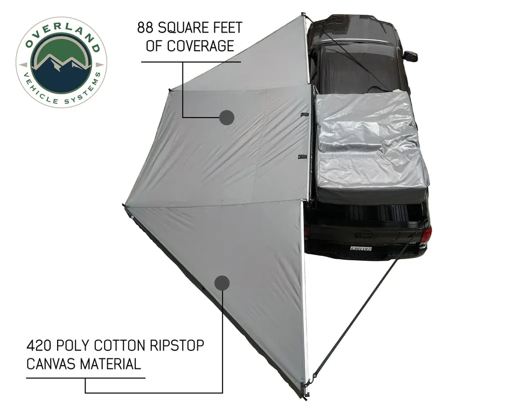 19609907 OVS Nomadic Awning 180 - Dark Gray Cover With Black Cover Universal