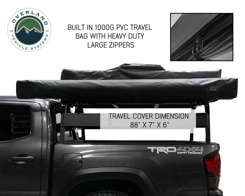 19609907 OVS Nomadic Awning 180 - Dark Gray Cover With Black Cover Universal
