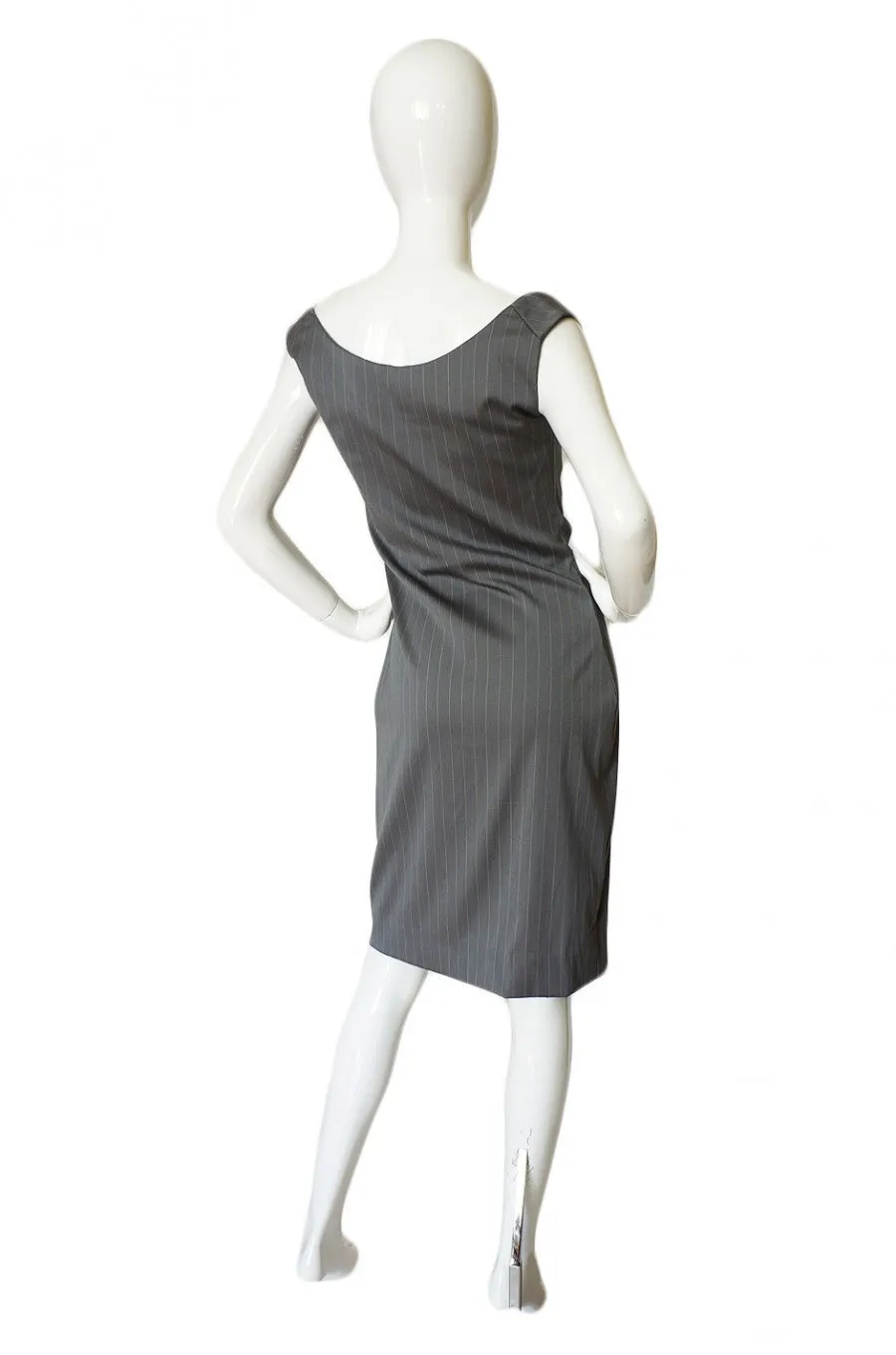 1990s Vivienne Westwood Pinstripe Dress