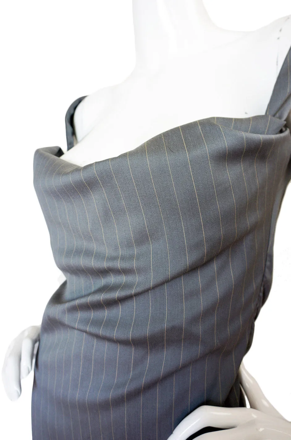 1990s Vivienne Westwood Pinstripe Dress