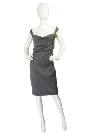 1990s Vivienne Westwood Pinstripe Dress