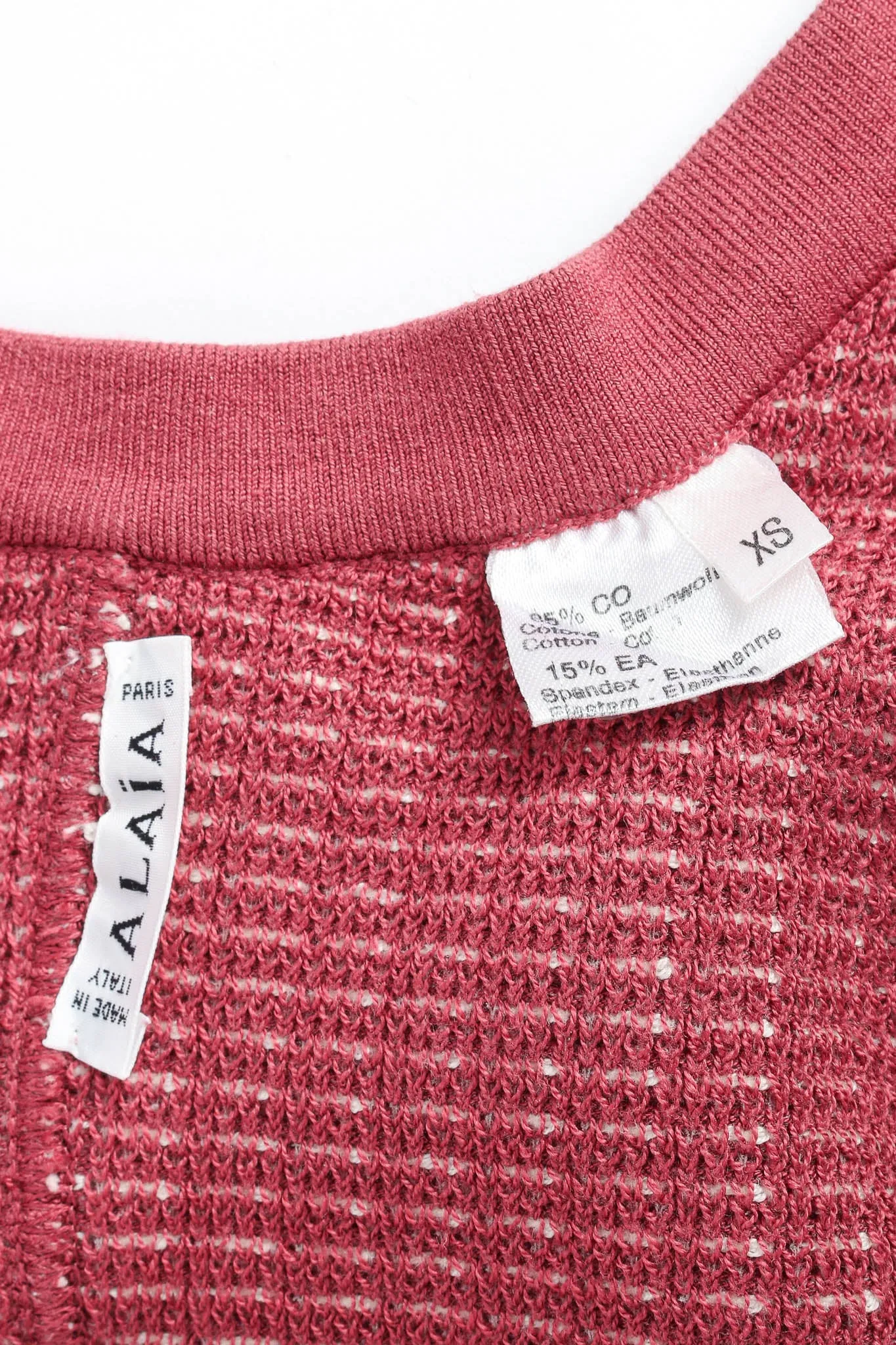 1991 Ribbed Waffle Bodycon Dress I