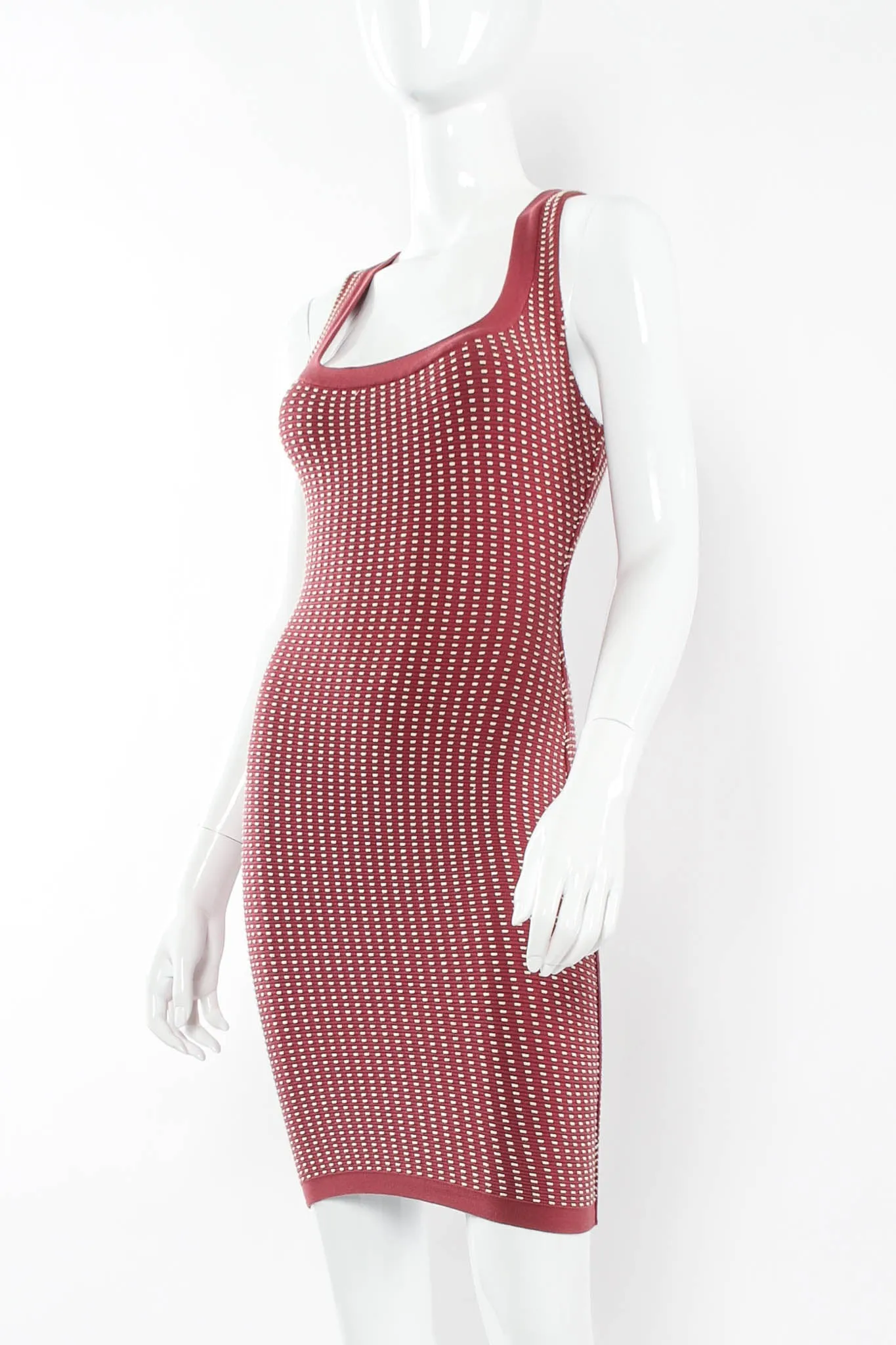 1991 Ribbed Waffle Bodycon Dress I