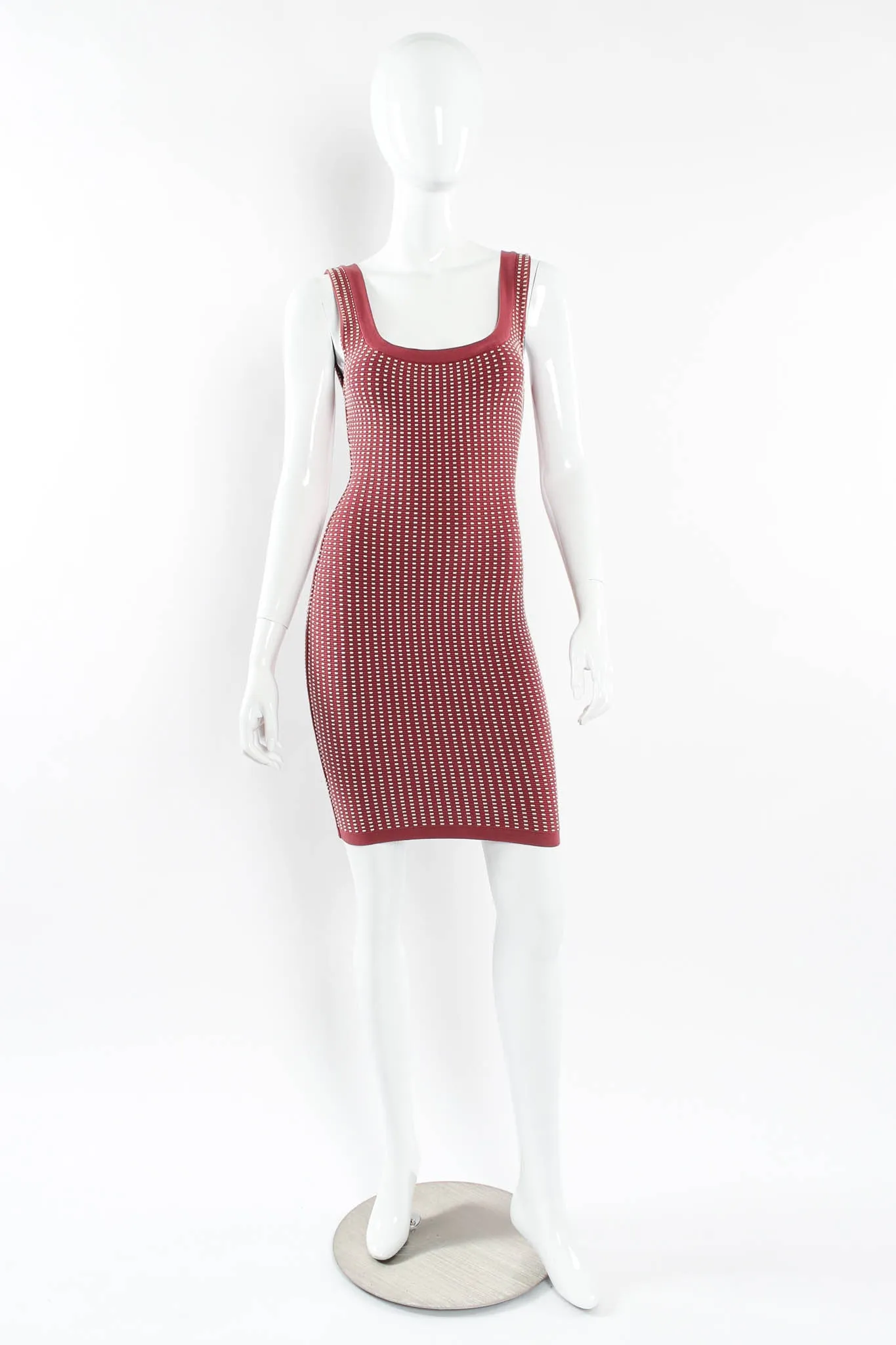 1991 Ribbed Waffle Bodycon Dress I