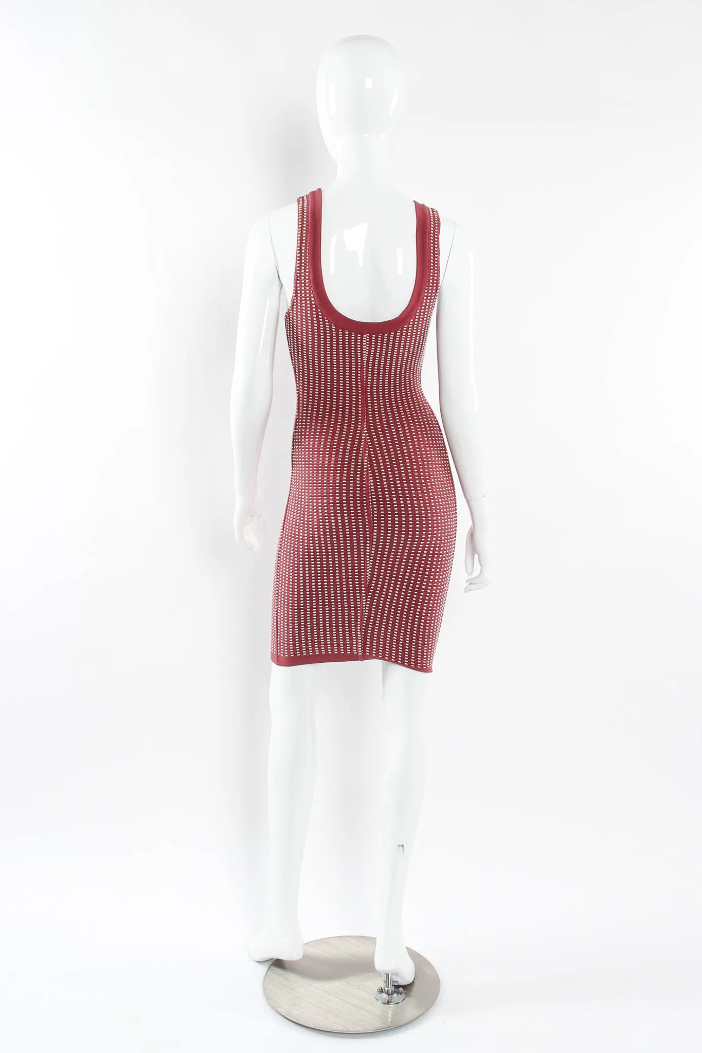 1991 Ribbed Waffle Bodycon Dress I