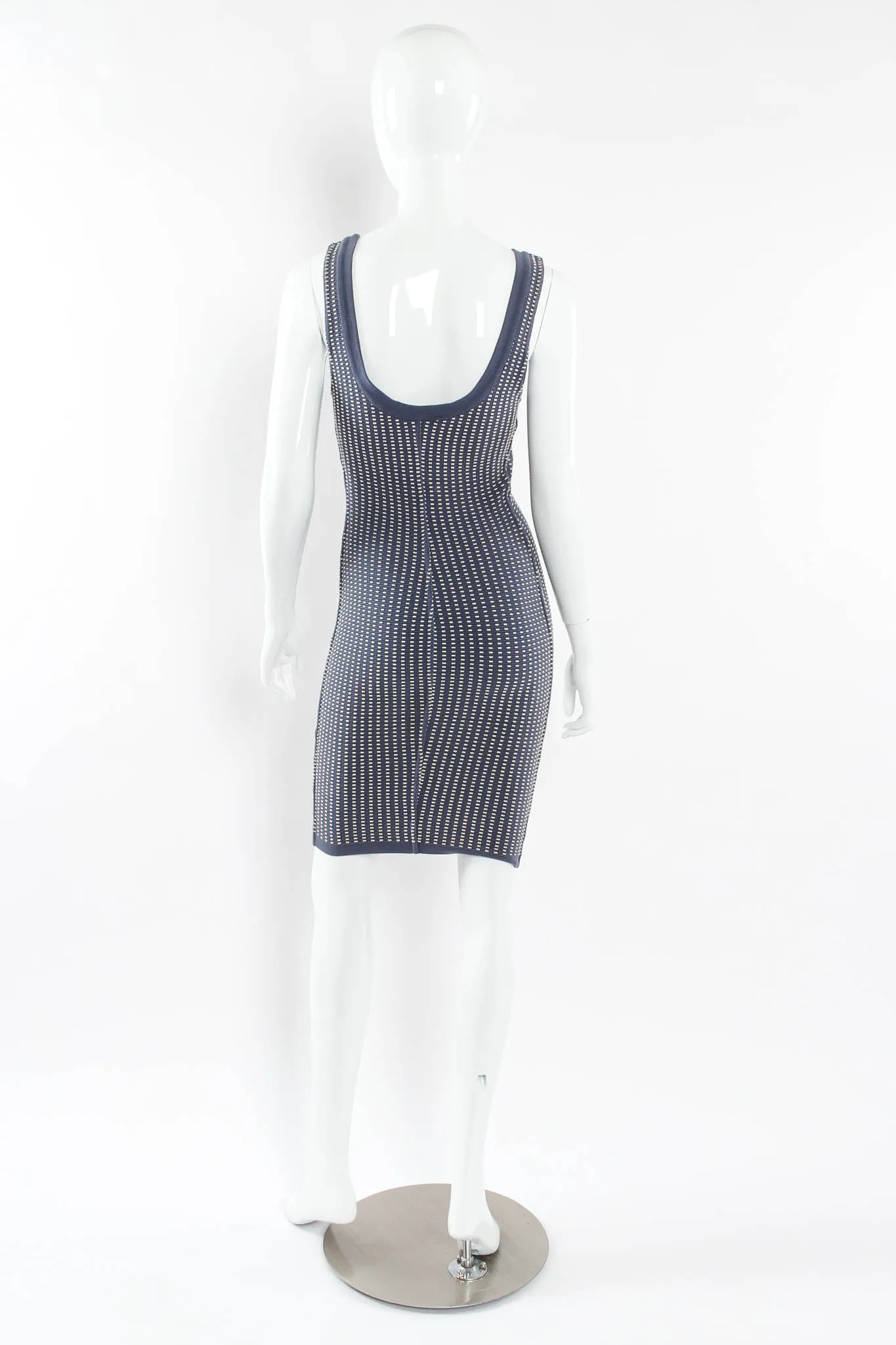 1991 Ribbed Waffle Bodycon Dress II