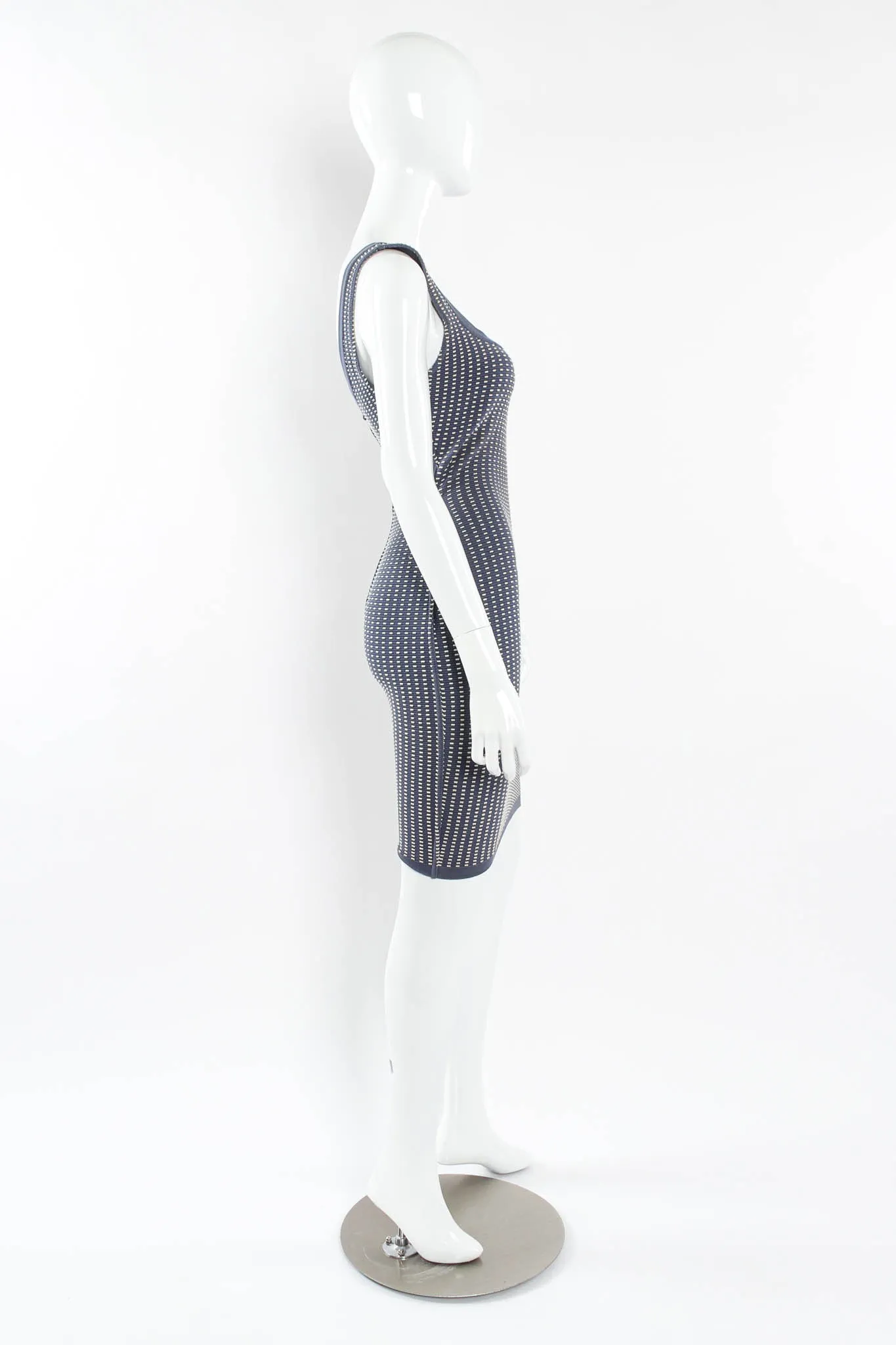 1991 Ribbed Waffle Bodycon Dress II