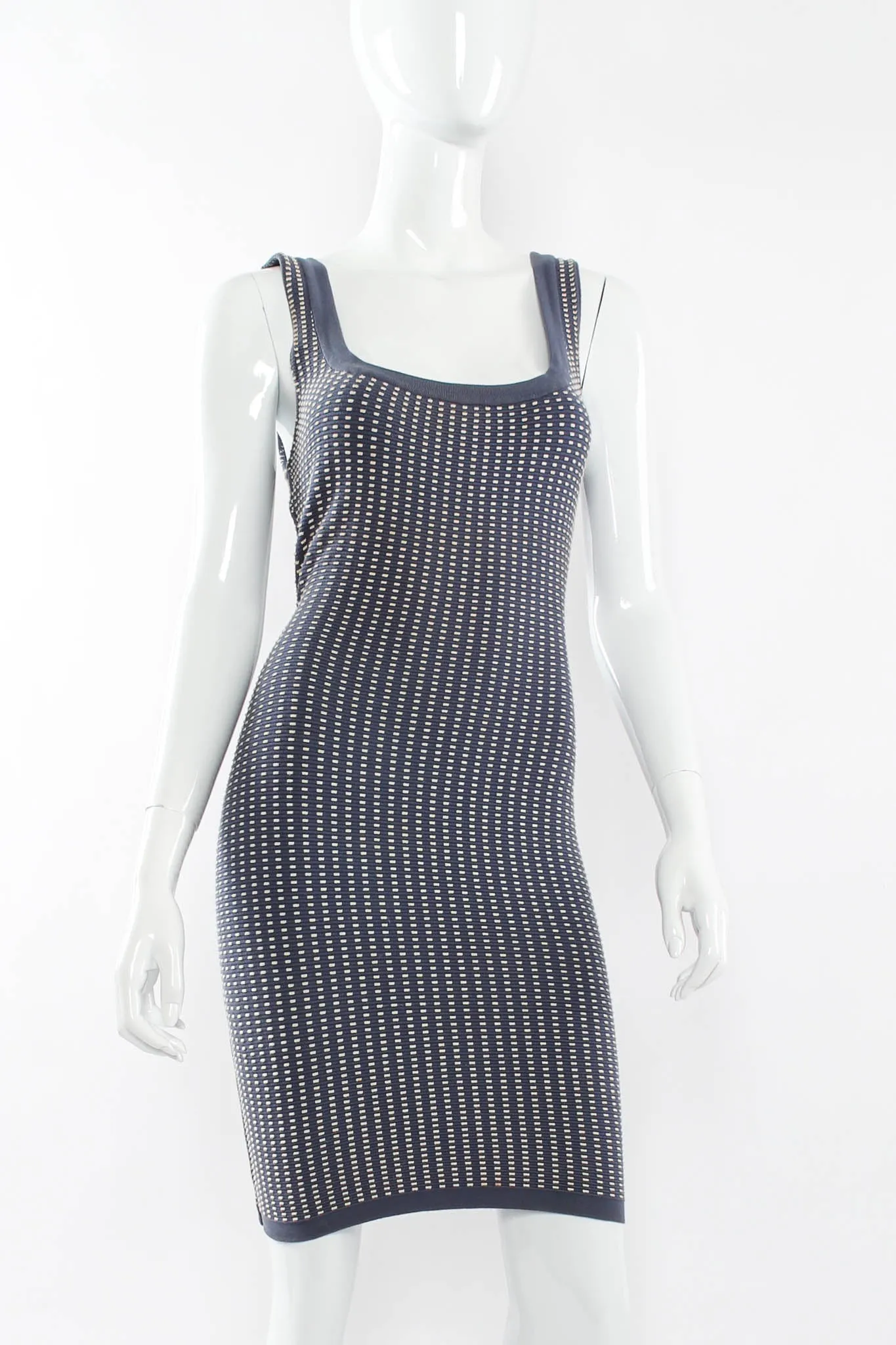 1991 Ribbed Waffle Bodycon Dress II