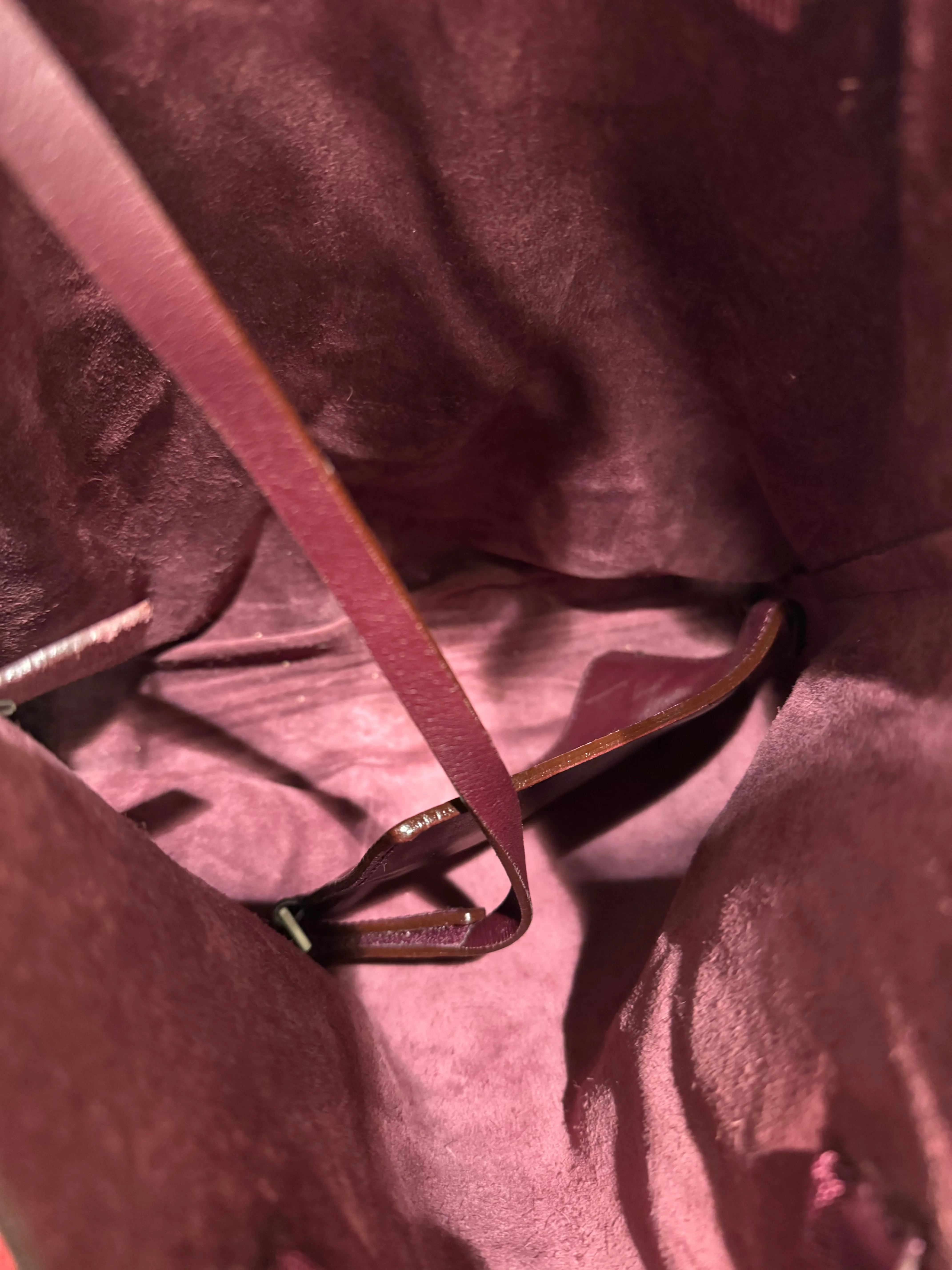 1999 Prada silver mirror tote bag