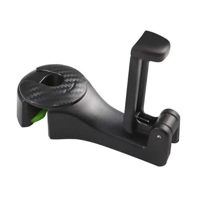 2-in-1 Foldable Car Headrest Hook