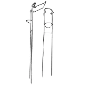 2 x Extra Long Foldable Rods Holders Fishing Tackle