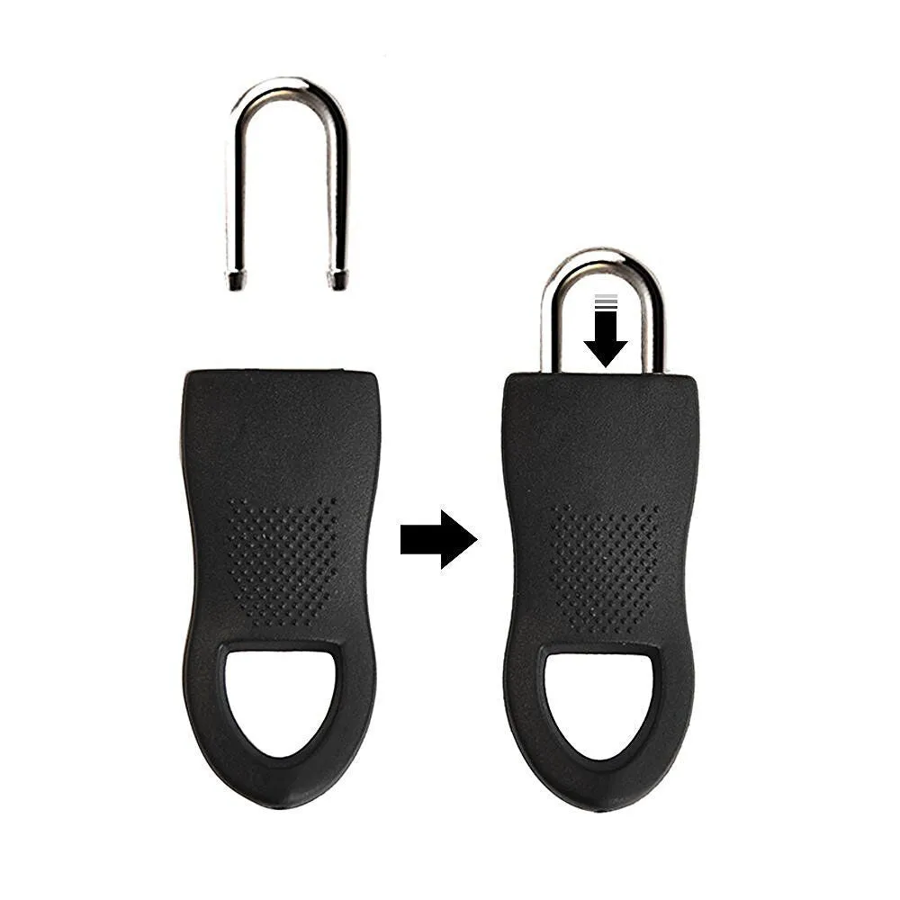 2 x replacement zipper pullers