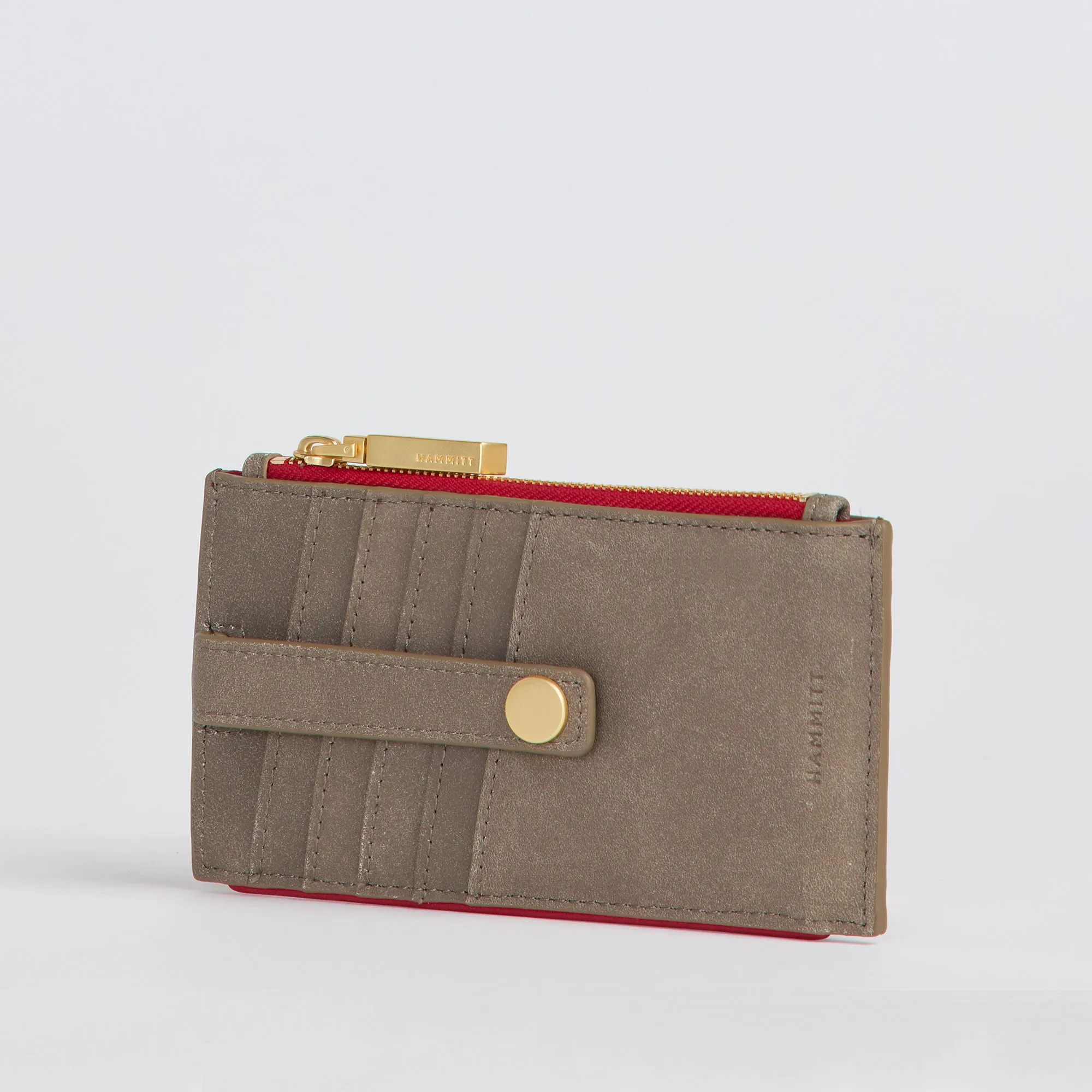 210 West | Pewter/Brushed Gold Red Zip