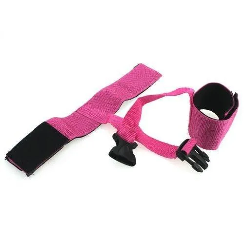 2315M-SIS      Wrists, Ankles and Breather Dungeon Mistress Gag Beginners Velcro Love Sissy Slave Bondage Kit