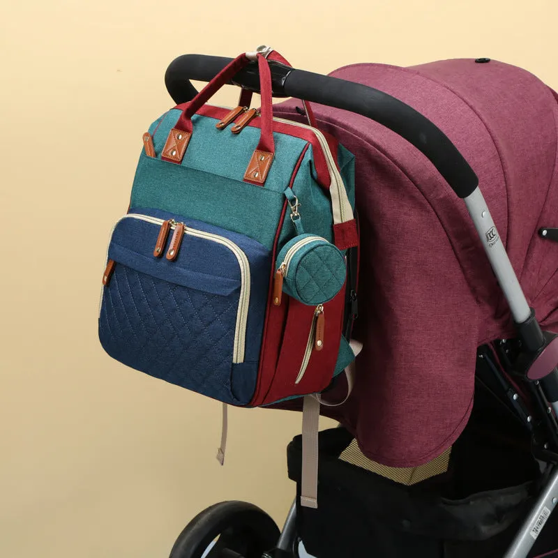 2in1 Baby Backpack with Integrated Changing Bed