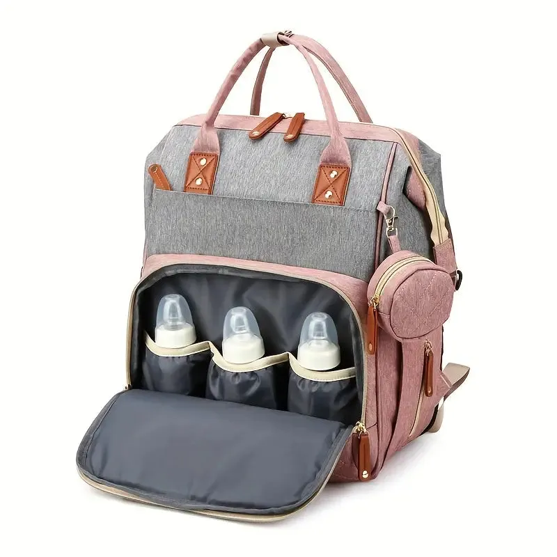 2in1 Baby Backpack with Integrated Changing Bed