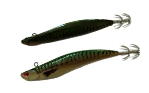 2pcs Masterpro Quanlity TIP RUN Deep water Squid jig 110mm/26g Slimy Mackrel