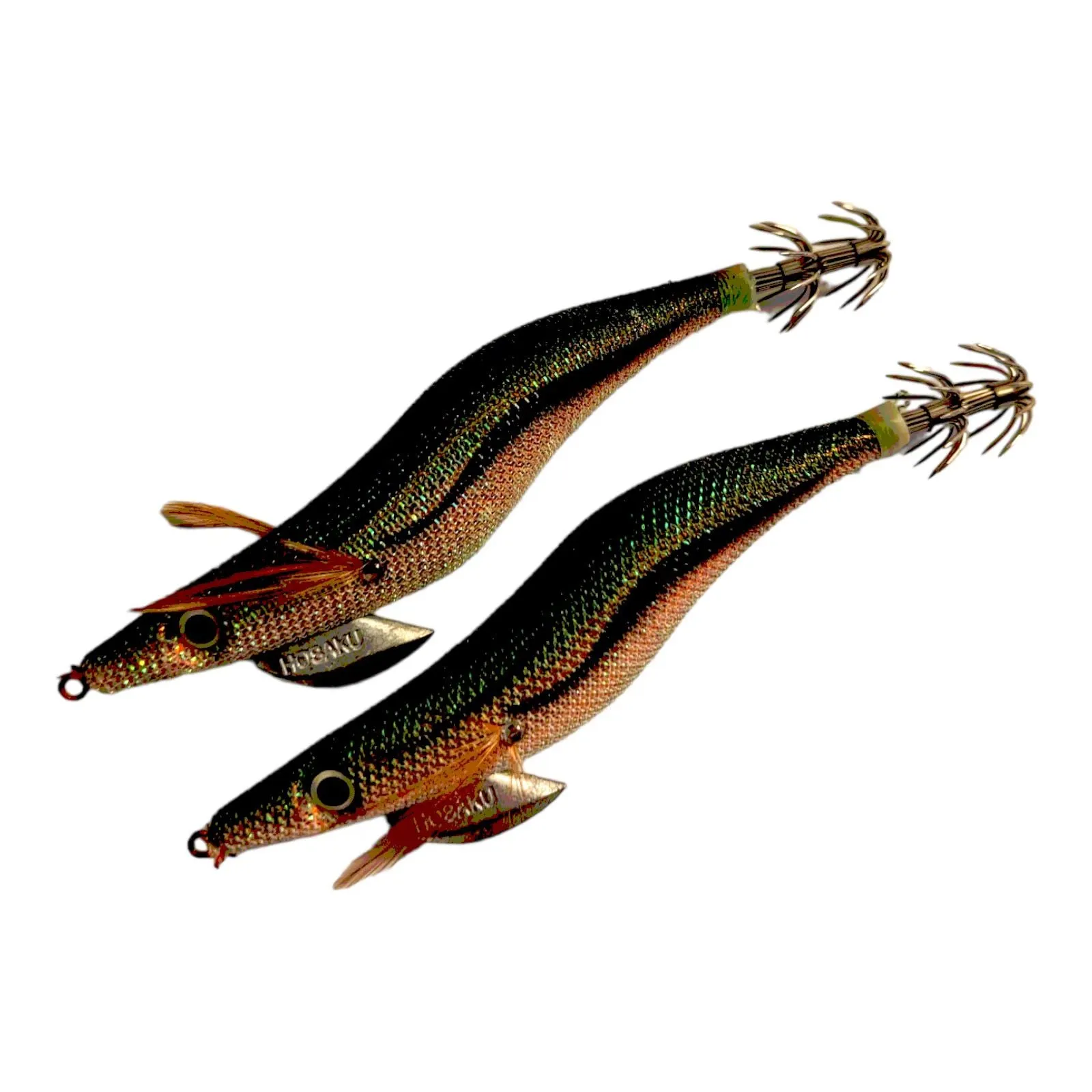 2pcs Premium Quality Squid Jig UV body Sizes 2.5,3.0,3.5 4#