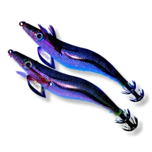 2pcs Premium Quality Squid Jig UV body Sizes 2.5,3.0,3.5 4#