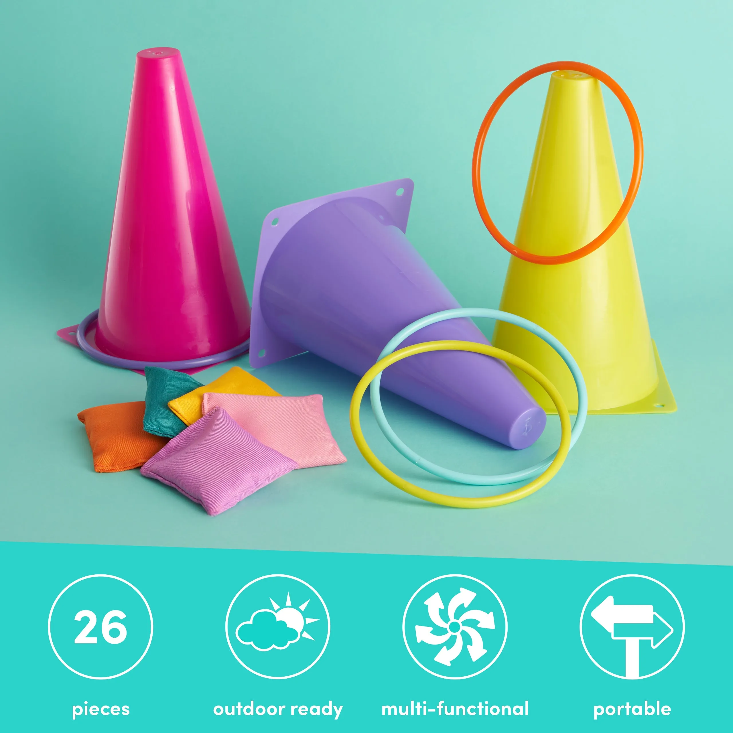 3-in-1 Kids Carnival Game Set