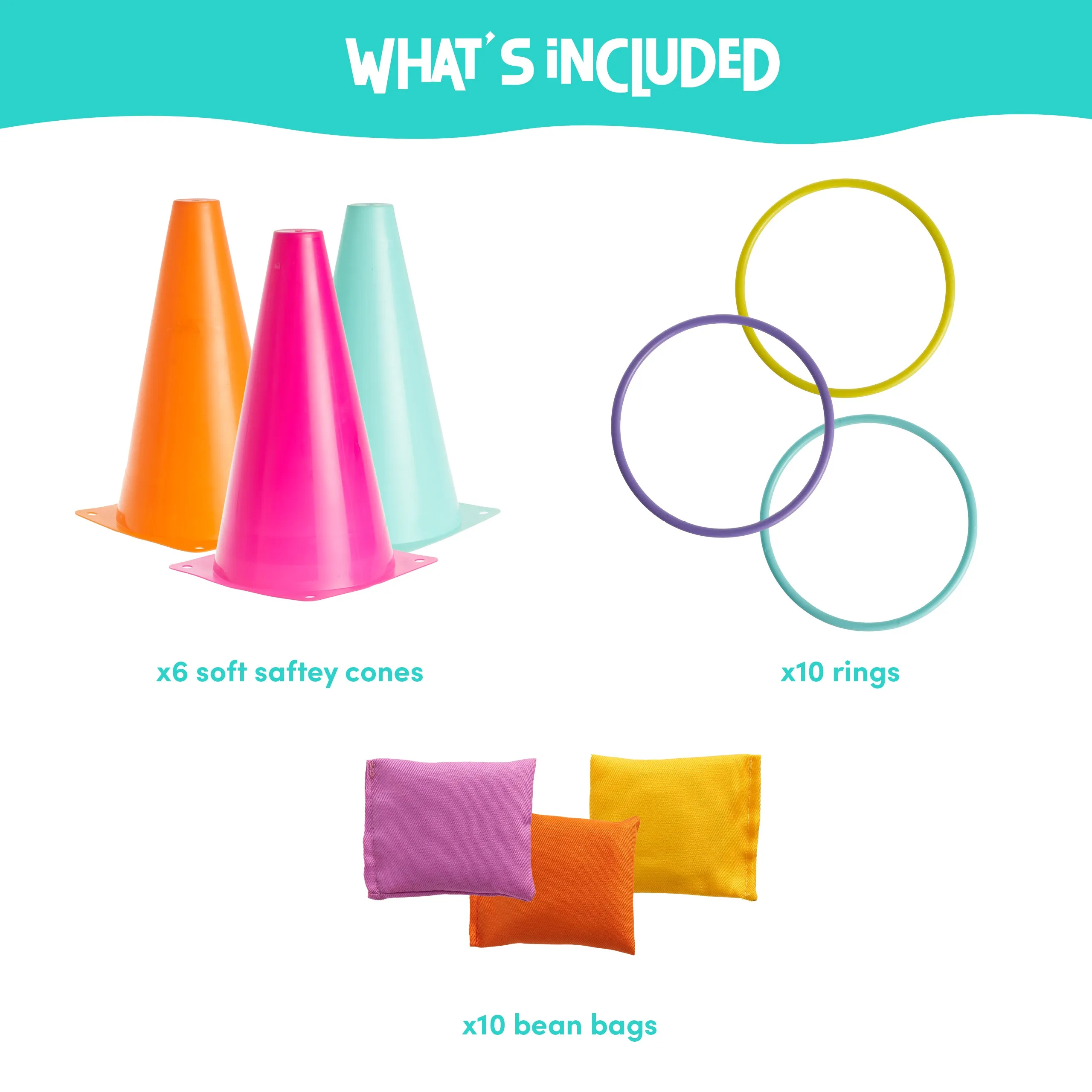 3-in-1 Kids Carnival Game Set