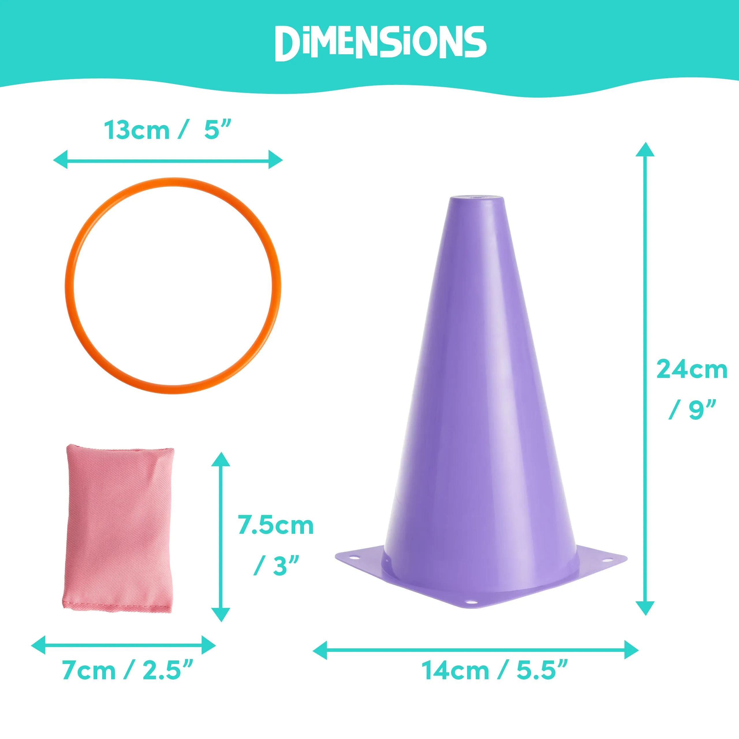 3-in-1 Kids Carnival Game Set
