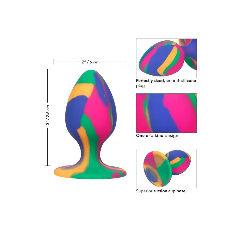 3-inch California Exotic Silicone Medium Butt Plug