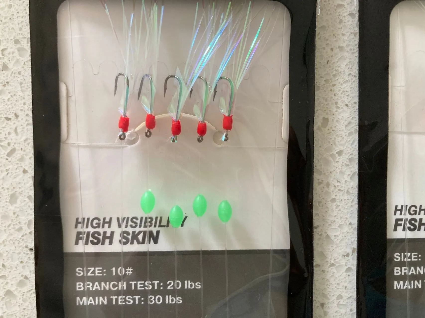 3 Packs 10#/ 12# Sabiki Bait Rigs Fishing Tackle