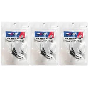 3 Packs of Assist Jigs Fishing Tackle