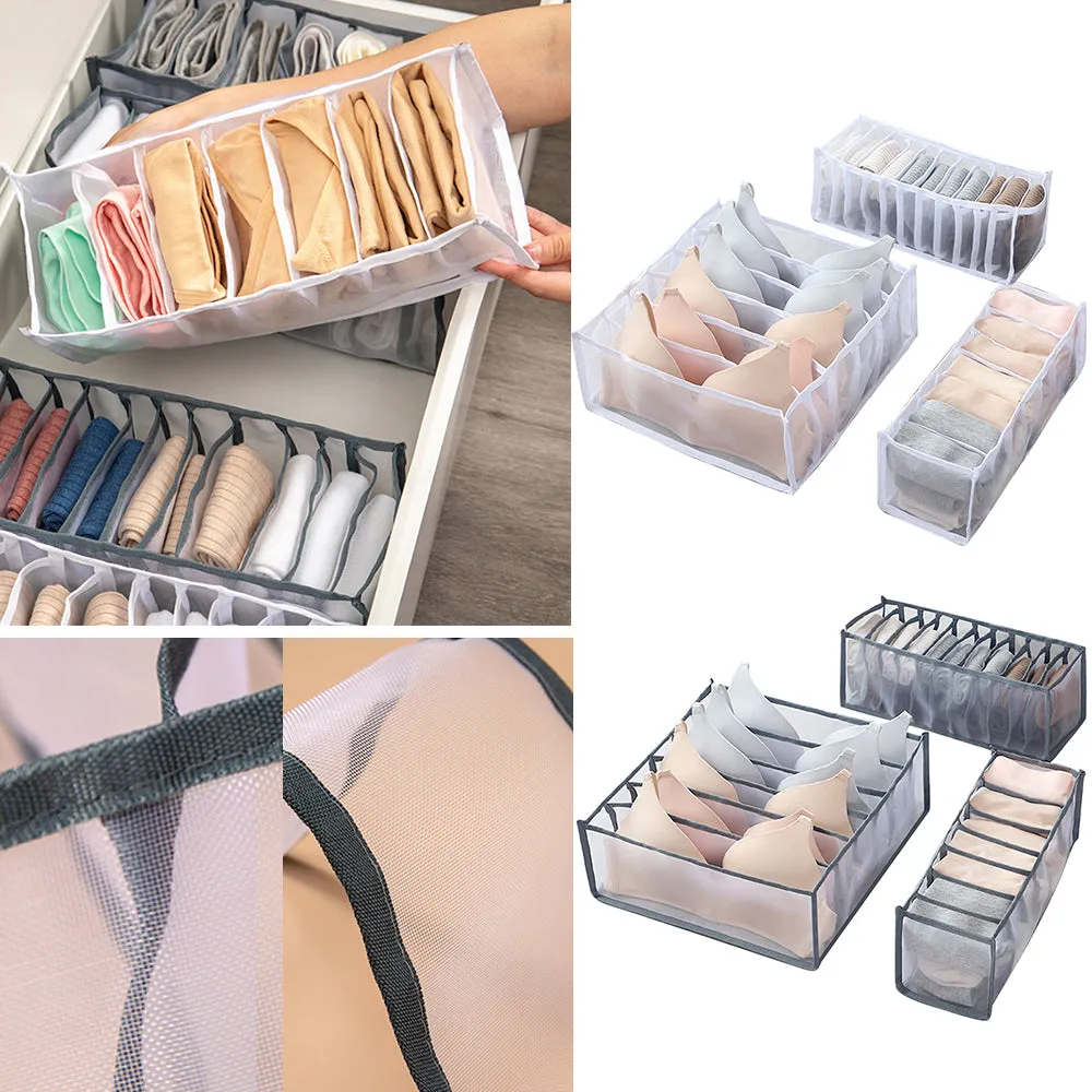 3 pcs/set of Foldable Drawer Storage Bag