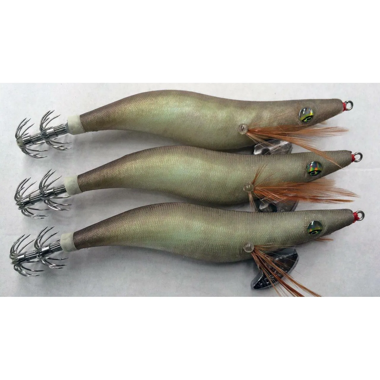 3 X Lure Squid Jig Size Fishing Tackle 172
