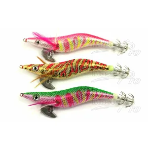 3 X Squid Jigs Size 3.5 Fishing Tackle /D