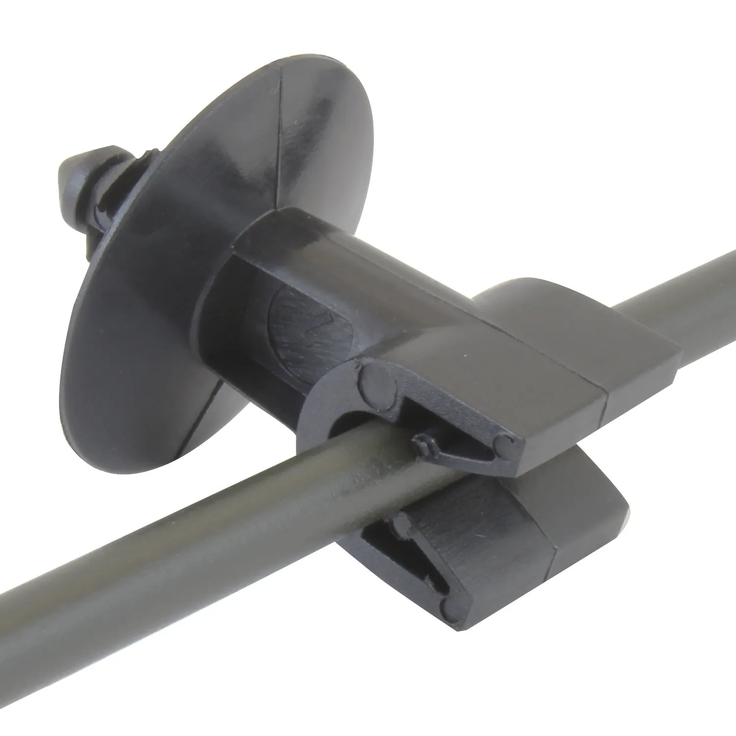 3/16"  Brake Line Tubing Clamp | Single Slot | Bag of 10