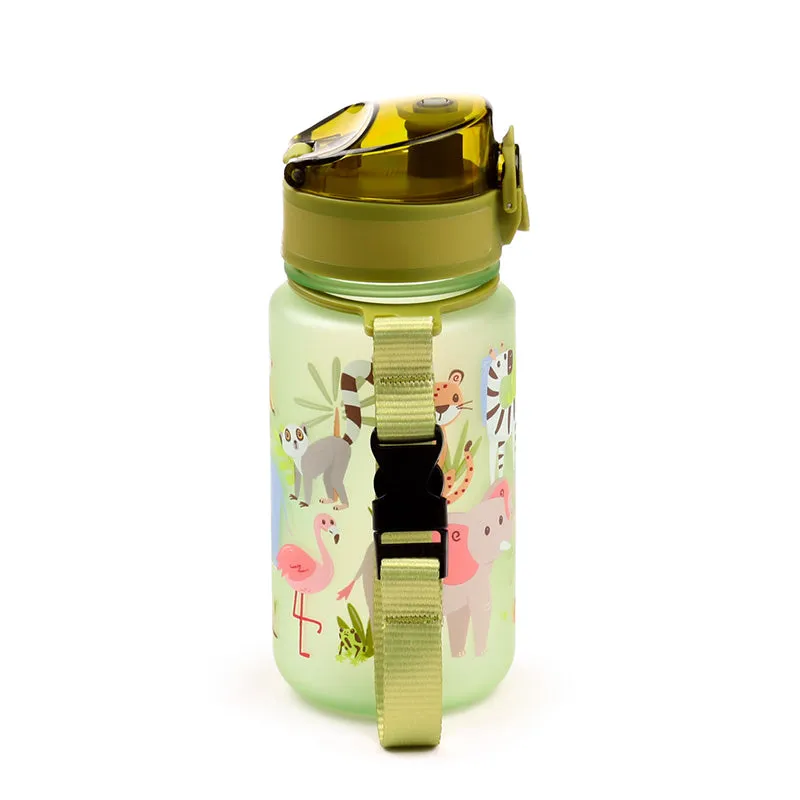 350ml Shatterproof Pop Top Children's Water Bottle - Zooniverse