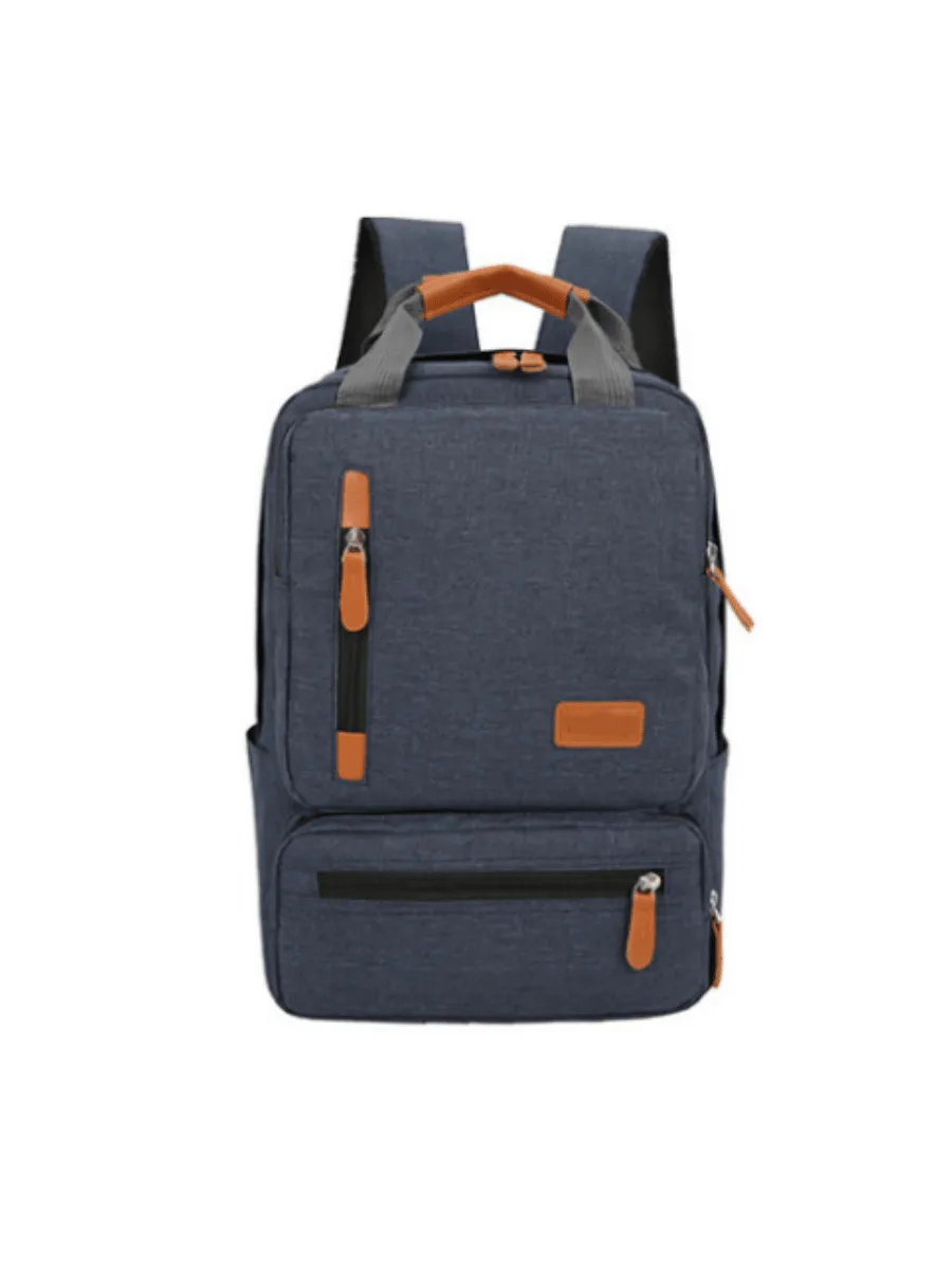 3pcs Backpack Set, USB Large-Capacity Business Computer Backpack Crossbody Bag Wristlet Bag