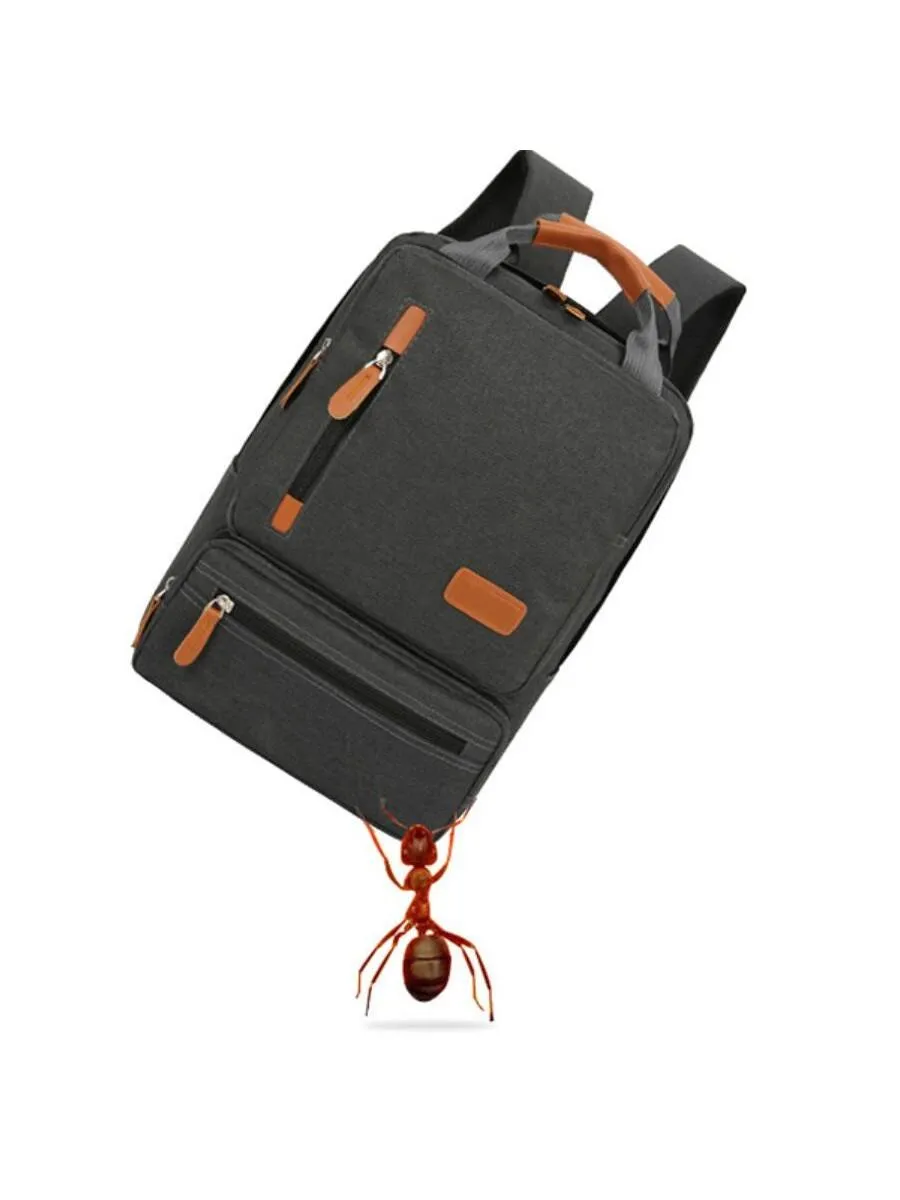 3pcs Backpack Set, USB Large-Capacity Business Computer Backpack Crossbody Bag Wristlet Bag