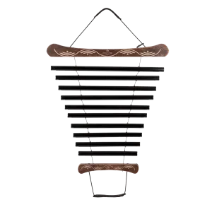 432 Hz Meditation Flow Chime 38" / 95 cm 10 Notes C Minor - Black