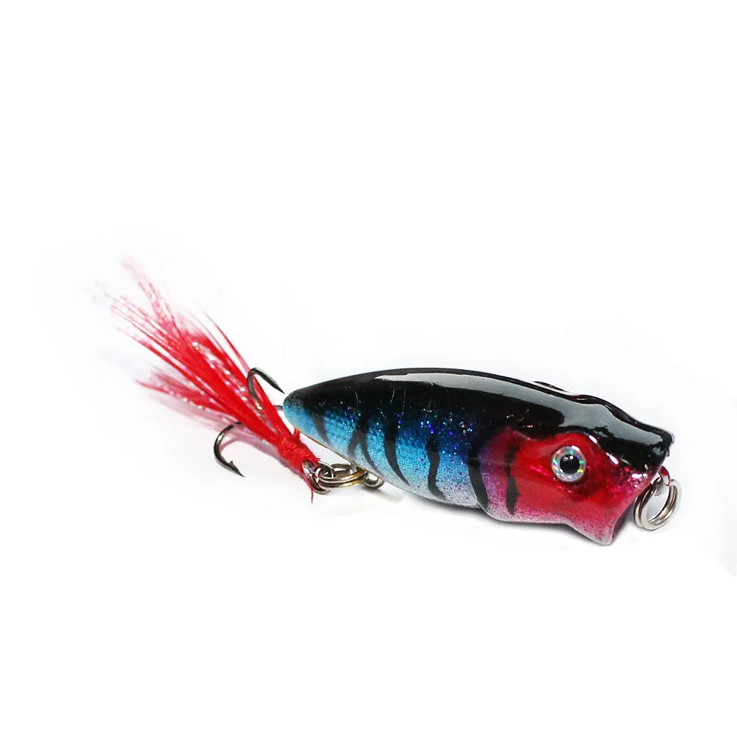 5 X Small Size Popper Lures For Estuary Fishing Tackle