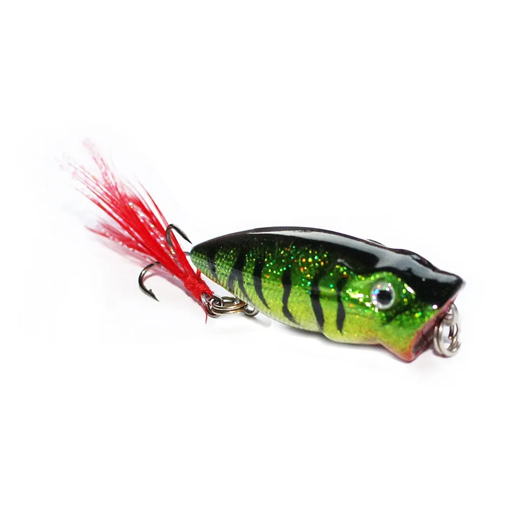 5 X Small Size Popper Lures For Estuary Fishing Tackle