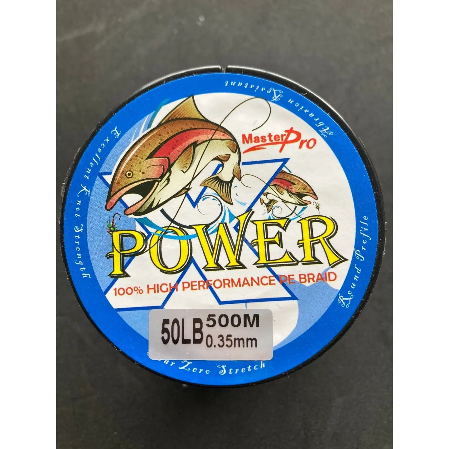 500M PE Braid Line 50LB/60LB/80LB100LB Multi Colour 10M Interval Fishing Tackle