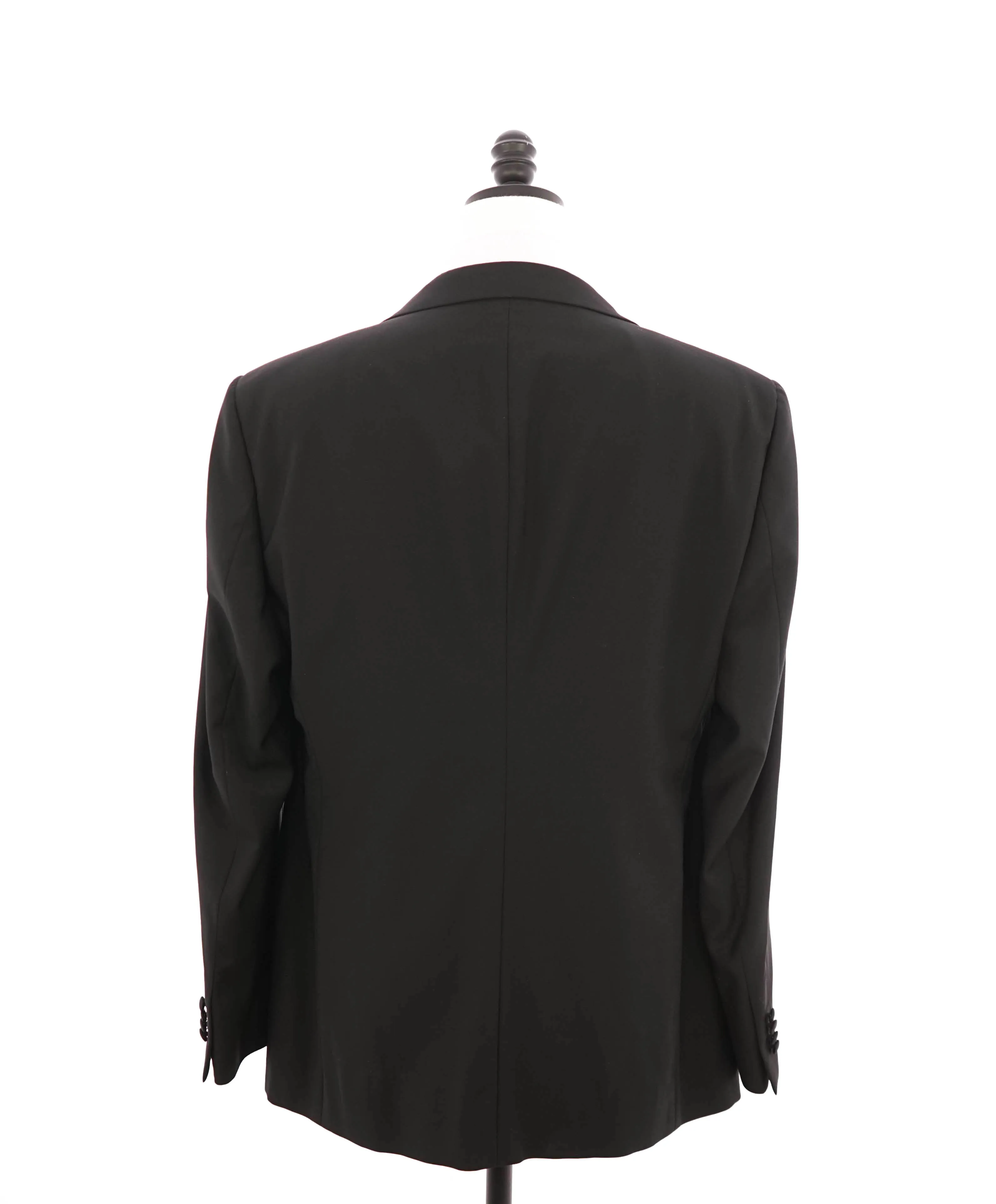 $5,494 GIORGIO ARMANI - "SOHO" Black SILK LINED Peak Lapel Tuxedo - 44R
