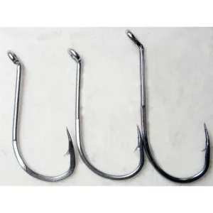 60 x Chemically Sharpened SS Octopus Hooks in Sizes 6/0 Fishing Tackle