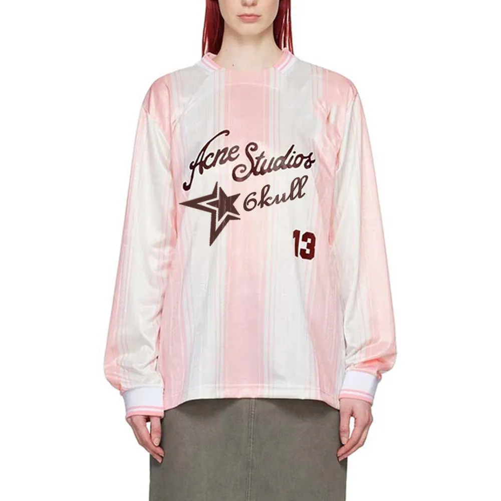 6Kull Pink Speedline Moto Tech Sweatshirt