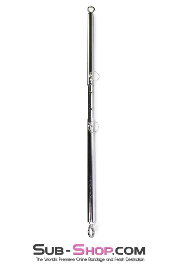 7710HS      Adjustable Bondage Spreader Bar, Chrome