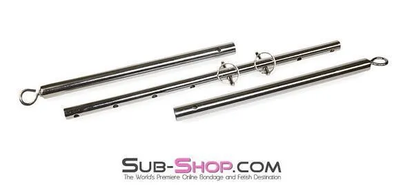 7710HS      Adjustable Bondage Spreader Bar, Chrome